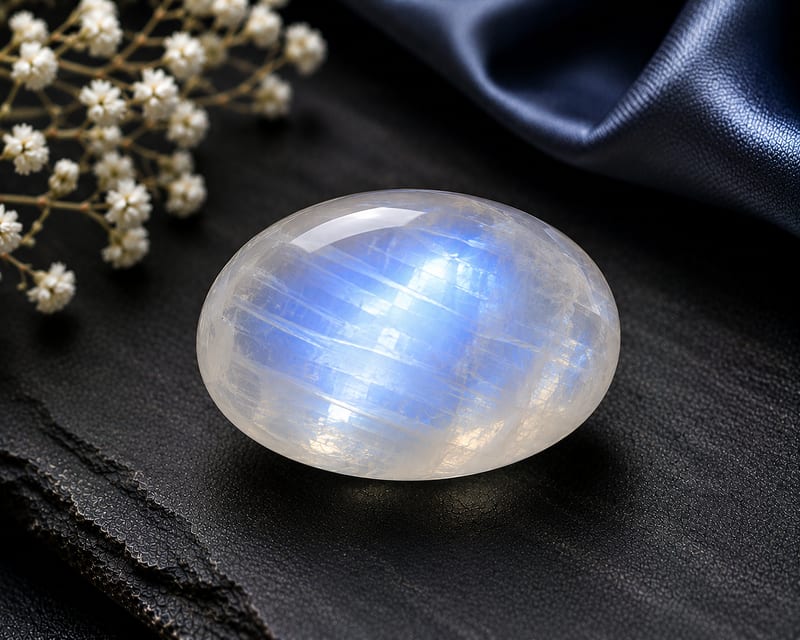 प्राकृतिक चंद्रकांत मणि (Natural Moonstone)