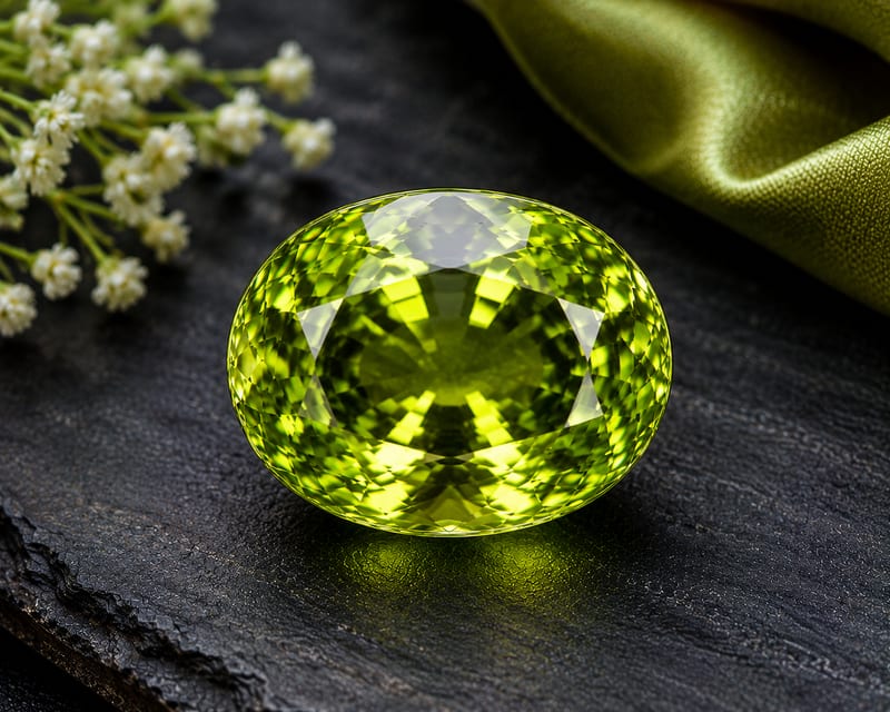 प्राकृतिक पेरिडॉट रत्न (Natural Peridot)