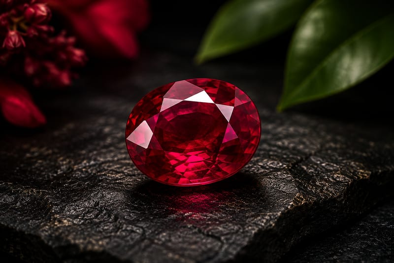 प्राकृतिक बर्मी माणिक रत्न (Natural Burmese Ruby)