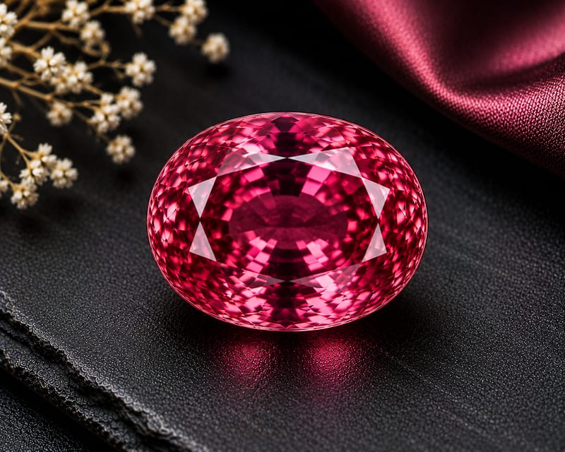 प्राकृतिक स्पिनल रत्न (Natural Red Spinel)