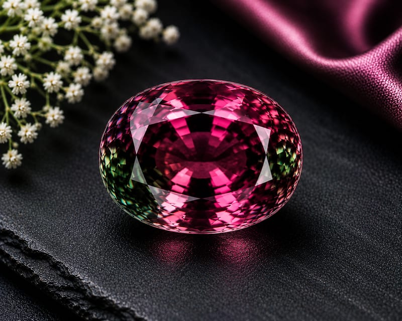 प्राकृतिक टूरमलाइन रत्न (Natural Tourmaline)