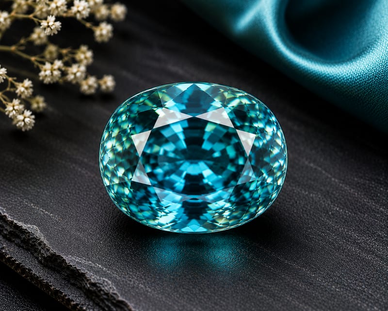 प्राकृतिक जिरकॉन रत्न (Natural Zircon)